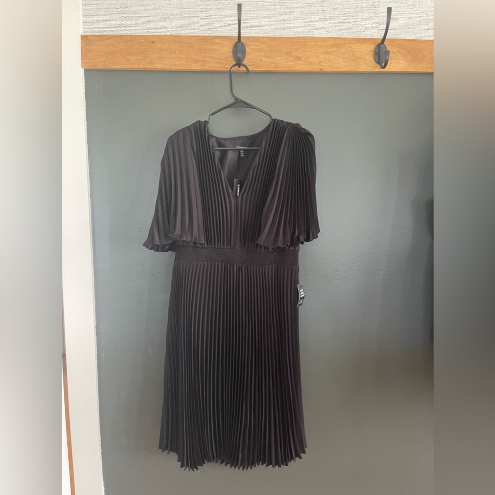 NWT Express Black Dress (Petite XL!)
